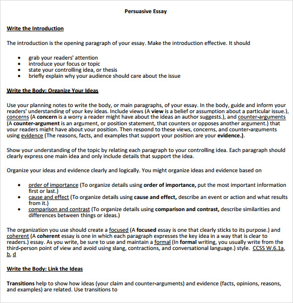 Science Essay Ideas Business Plan Essay also Persuasive Essay Samples For High School Write My Sample Argument Essay Outline Essay Reflection Paper Examples