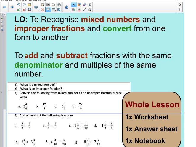 Faceing Math Incorporating Subtracting Fractions photo regarding Faceing Math Printable Worksheets referred to as Faceing Math Introducing Subtracting Fractions