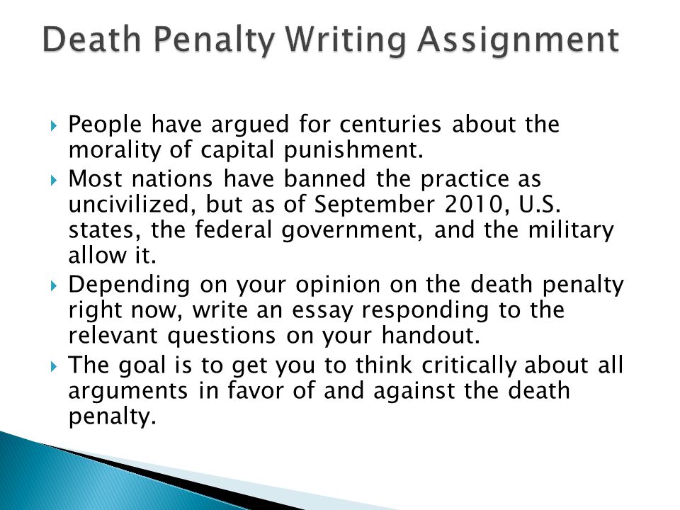 Essay Thesis Statement Bbc Ethics Capital Punishment Arguments Against Learn English Essay also Secondary School English Essay Buy Against Capital Punishment Essay Conclusion An Essay On Newspaper