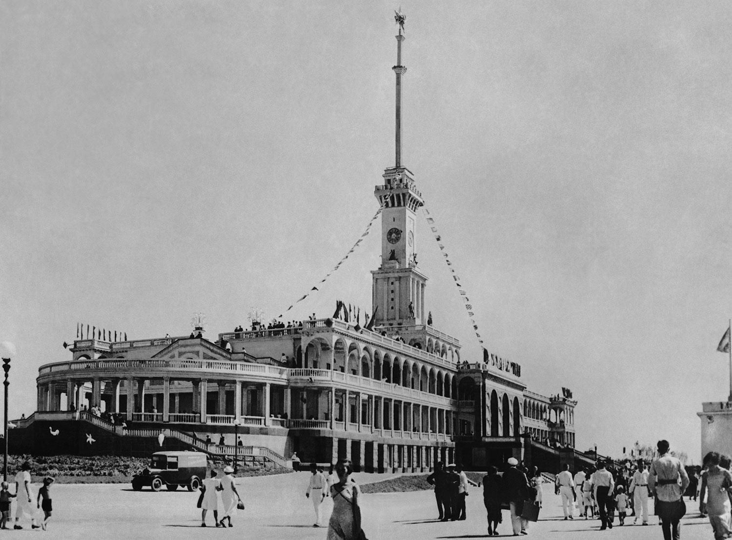 Старые фотографии северного речного вокзала