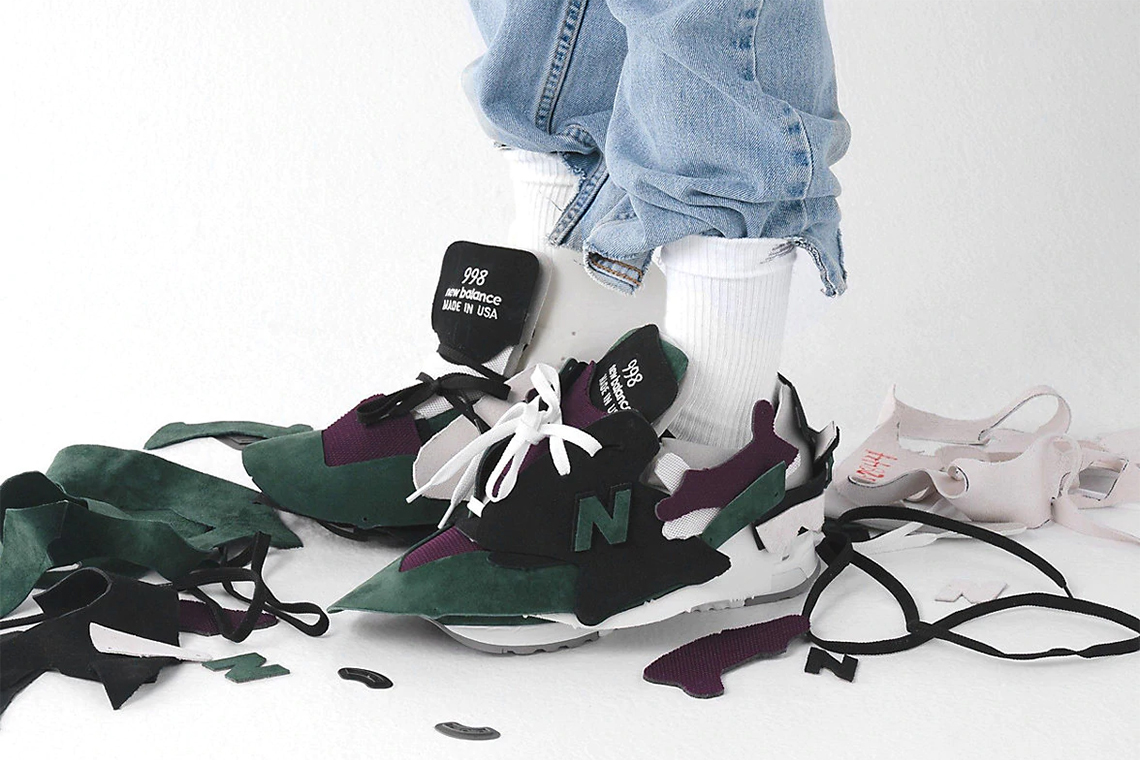 New Balance выпустил 998-ю модель кроссовок из остаточных материалов -  Афиша Daily
