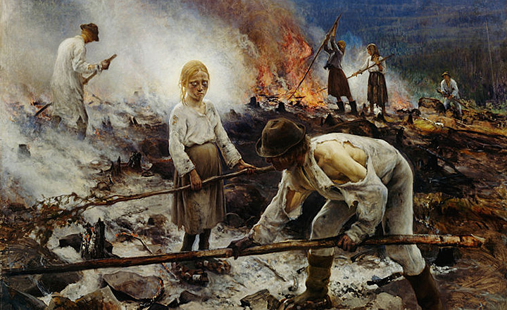 Невольницы и финские дети на крымских рынках рабов