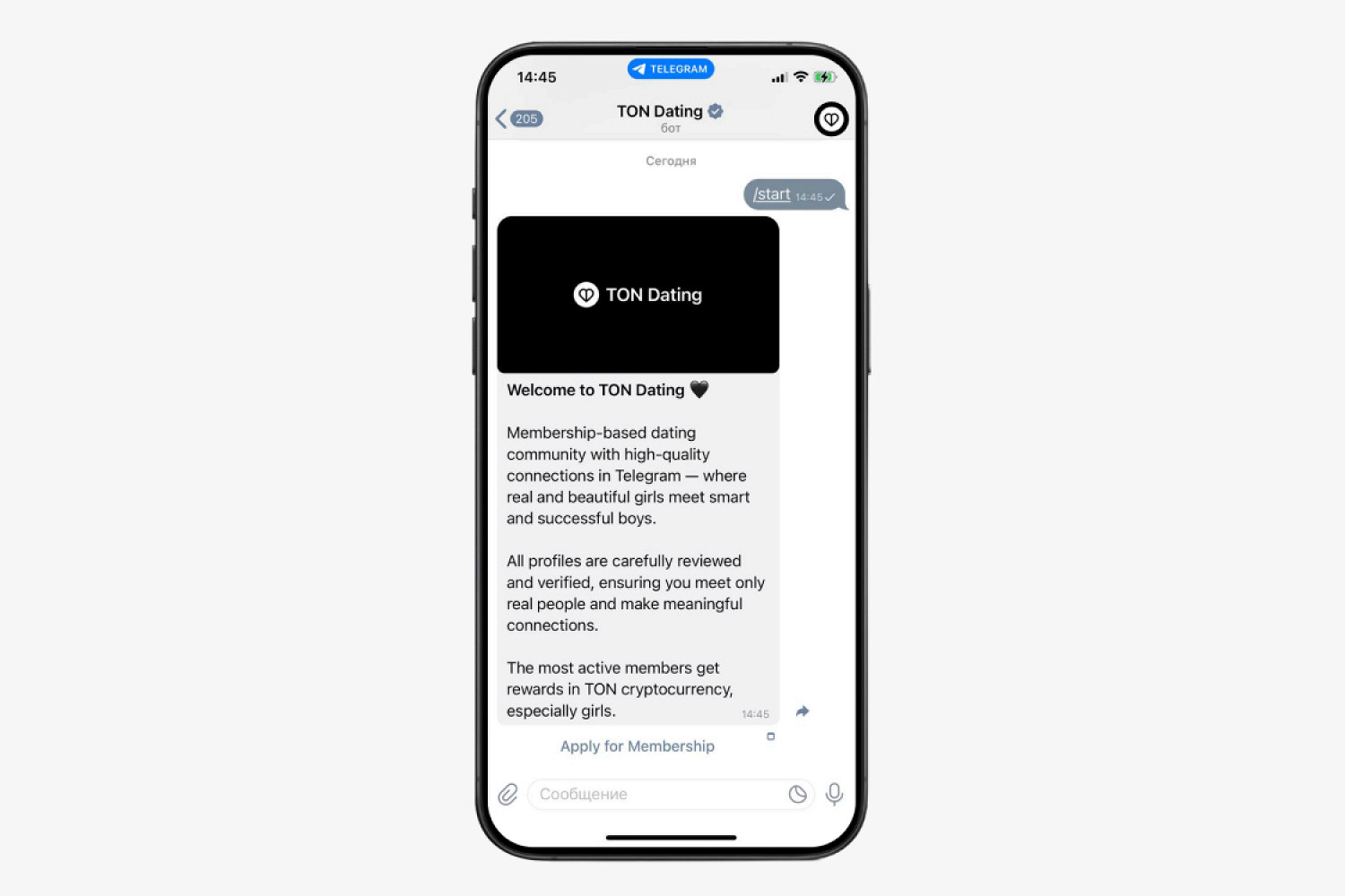 Девушкам — бесплатно, парням по подписке. Каким вышел TON Dating от Telegram
