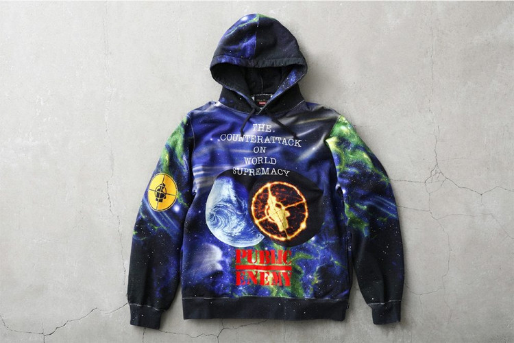 Supreme показал вещи из коллаборации с группой Public Enemy