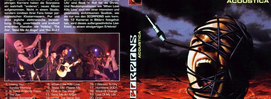 Кино: «Scorpions Acoustica» Кино: «Scorpions Acoustica»