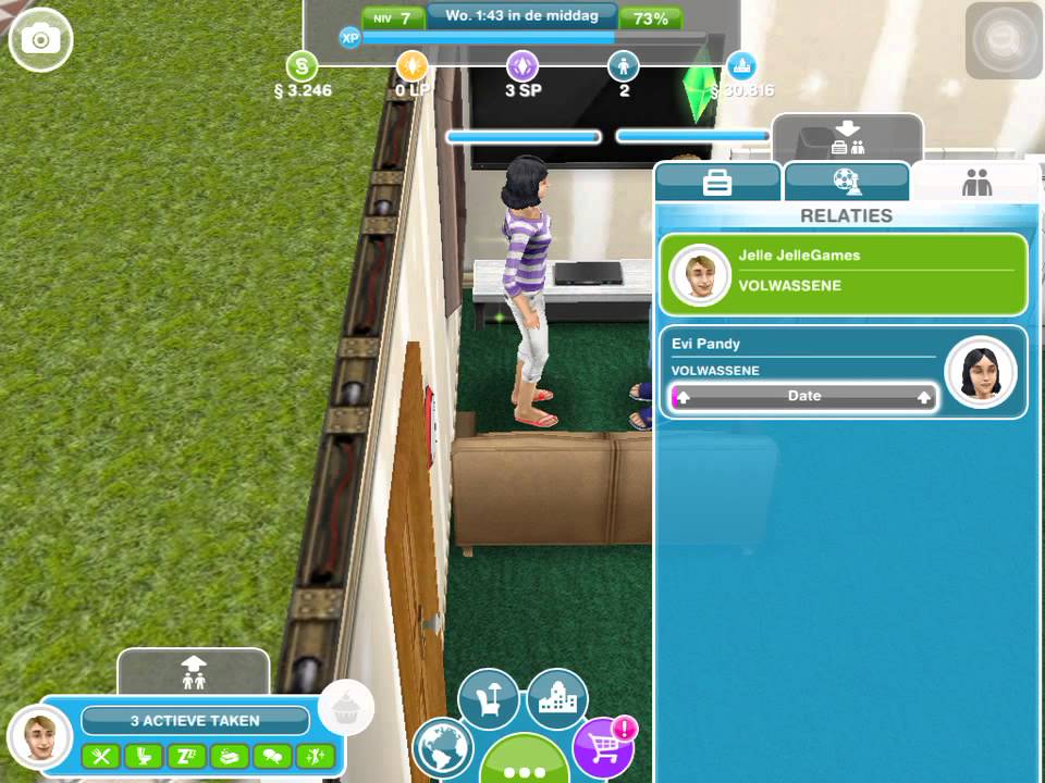 Sims freeplay fra en dating relation görevi