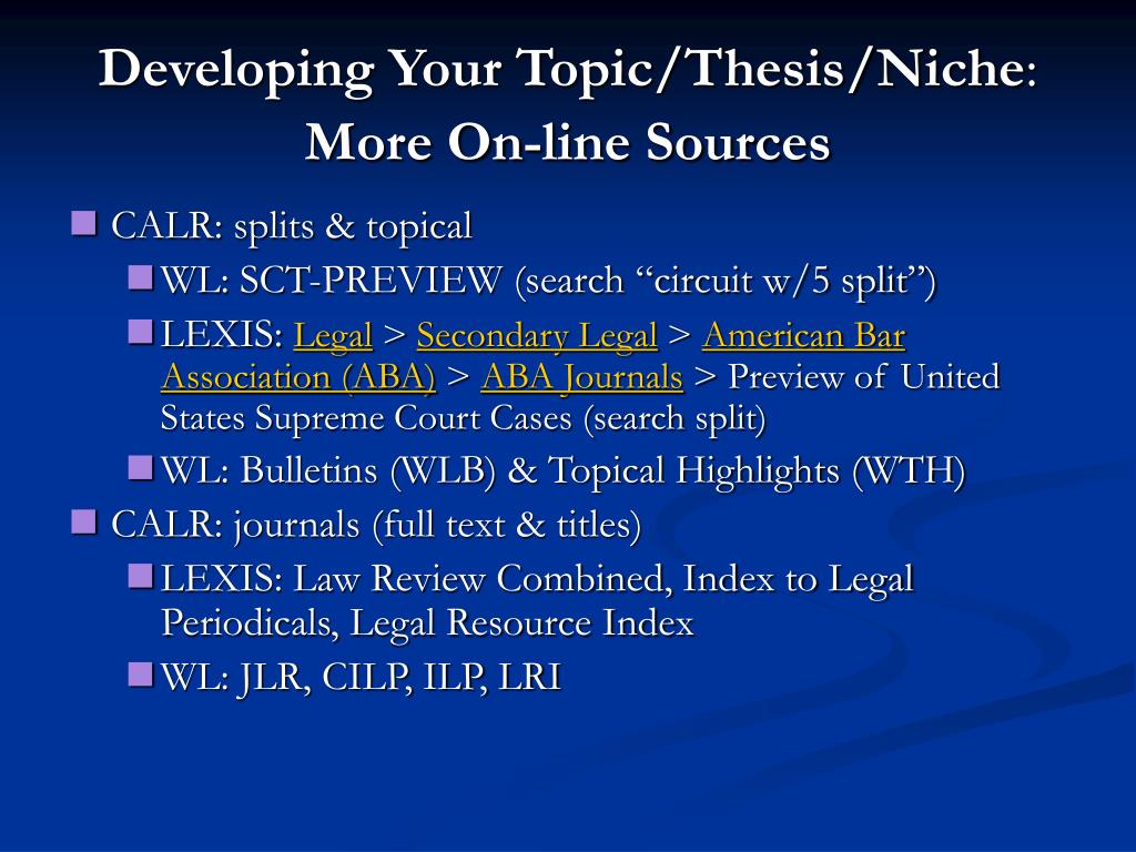 legal thesis topics