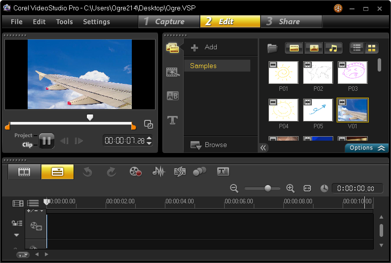 corel videostudio pro x6 screen capture didn