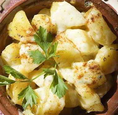 Рецепт Печеный картофель с шафраном