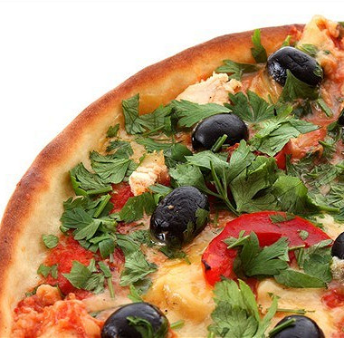 Рецепт Пицца с сыром моцарелла и вялеными помидорами