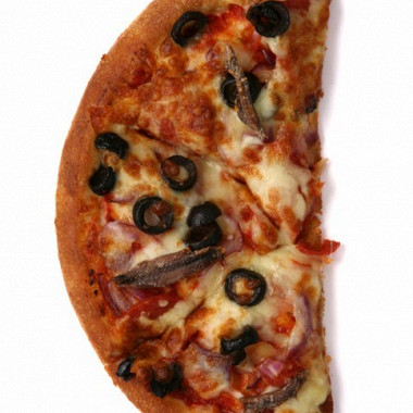 Рецепт Пицца с томатами, анчоусами и душицей