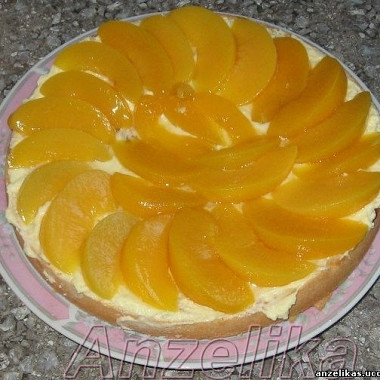 Рецепт Персиковый торт