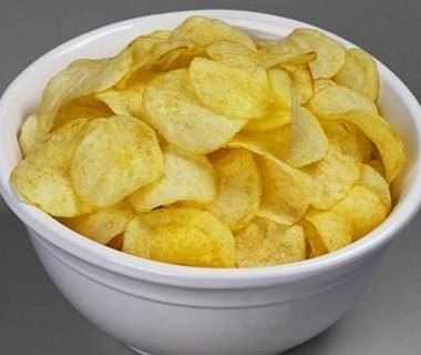 Рецепт Картофельные чипсы по‑домашнему со сметаной