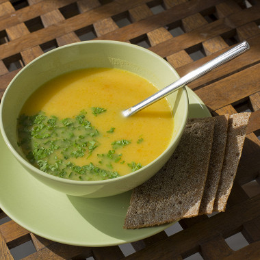Рецепт Овощной суп-пюре со сливками