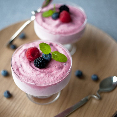 Рецепт Ягодное парфе