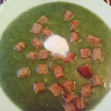 Рецепт Крем-суп из шпината и брокколи