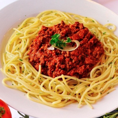 Рецепт Спагетти с фаршем