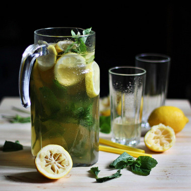 Рецепт Лимонад из зеленого чая