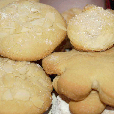 Рецепт Песочное печенье из миндальной муки