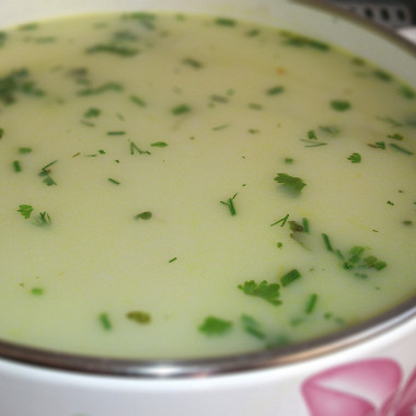 Рецепт Летний суп из цветной капусты с молоком