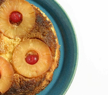 Рецепт Торт безе с ананасами в карамели