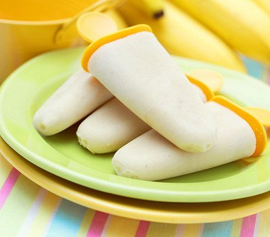 Рецепт Быстрое банановое молочное мороженое