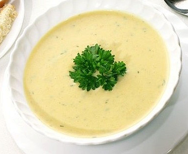 Рецепт Нежный куриный суп-пюре с сыром