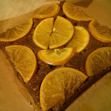Рецепт Апельсиново-кофейный пирог с медом