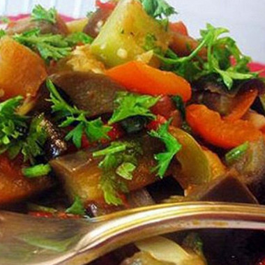 Рецепт Ароматное овощное рагу с зеленью