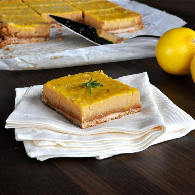 Рецепт Лимоные палео-батончики