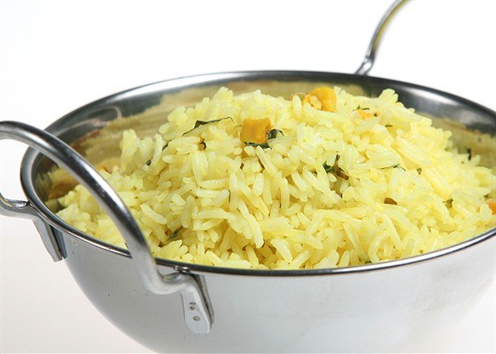 Рис с лимоном и мятой