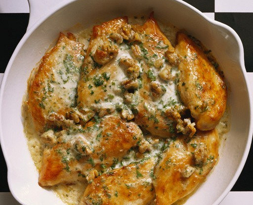 Куриная грудка фаршированная шампиньонами в духовке 1