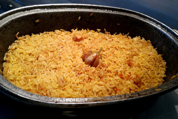 Плов с курицей и барбарисом