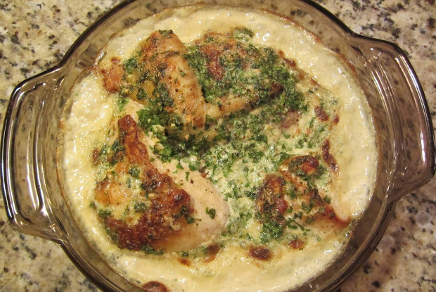 Блюда узбекской кухни с курицей