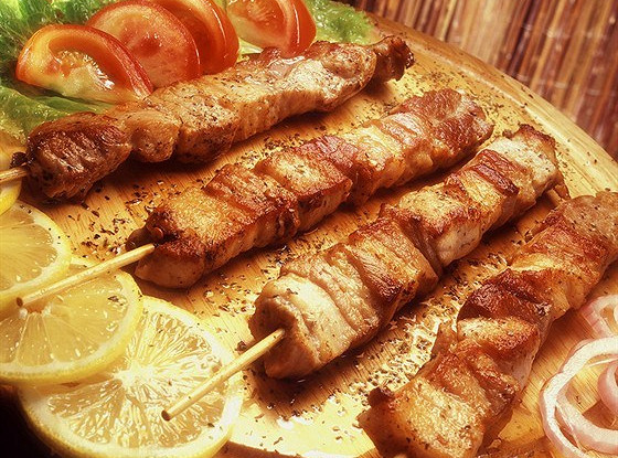 Шашлыки по-гречески