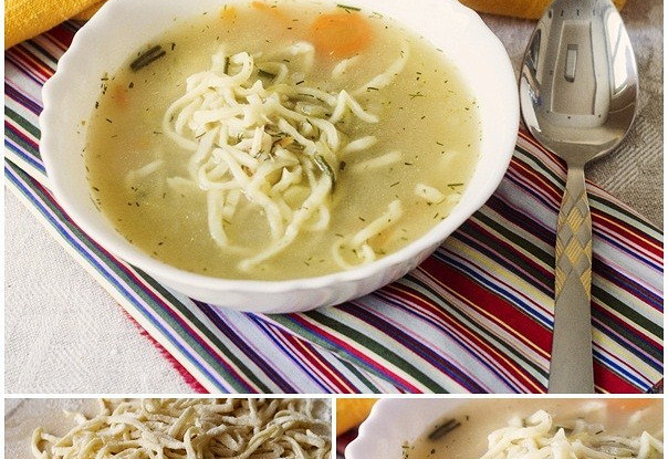 Суп пюре с курицей домашних