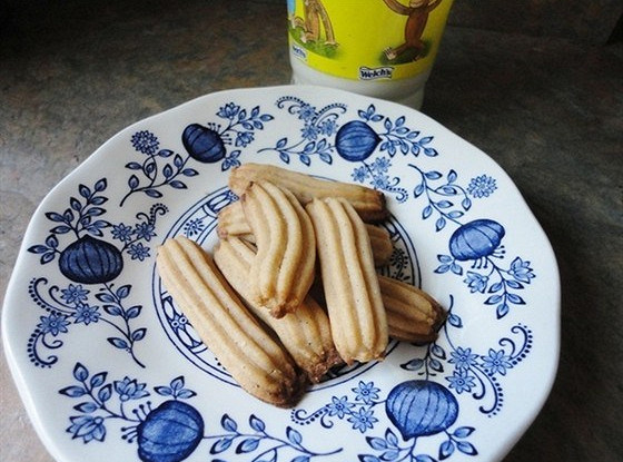 Ванильное печенье со сливочным сыром