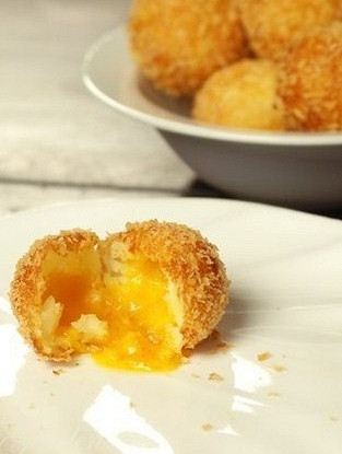 Картофельные шарики с сыром