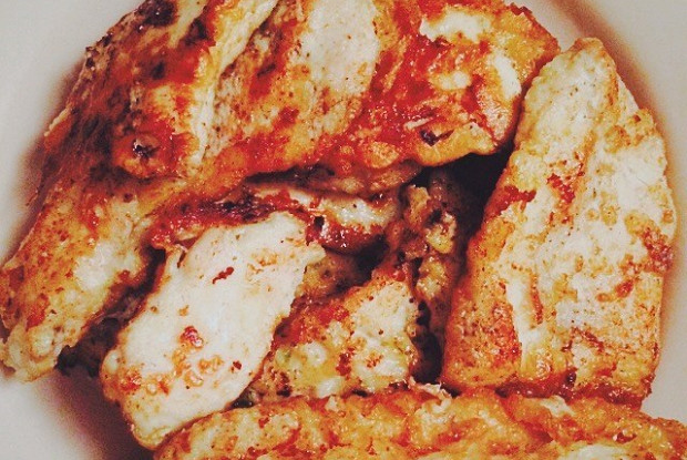 Куриная отбивная в пряном кляре