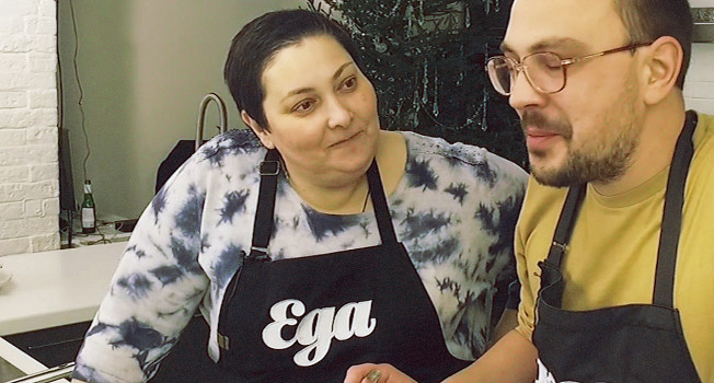 Лара Кацова в гостях у «Еды»